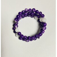 Náramok - ruženec na drôte