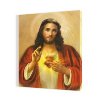 Obraz na pláne -  Najsvätejšie Srdce Ježišovo