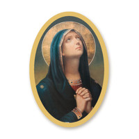 Nálepky na sviece - Sedembolestná Panna Mária