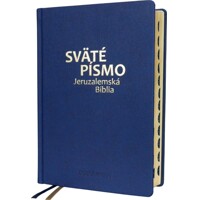 Sväté písmo – Jeruzalemská Biblia (veľký formát) – modrá so zlatorezom