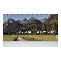 Kalendár 2025 Vysoké Tatry (stolový)