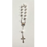 Ruženec desiatok do auta