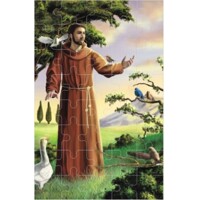 Puzzle 40 - Svätý František 