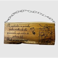 Citát na dreve: To najsladšie čo príroda....