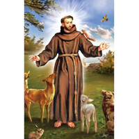 Obrázok lam. Svätý František z Assisi
