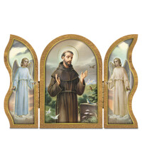 Triptych oltárik - sv.František