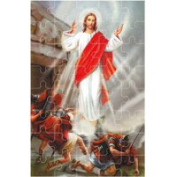 Puzzle 40 - Zmŕtvychvstalý Kristus